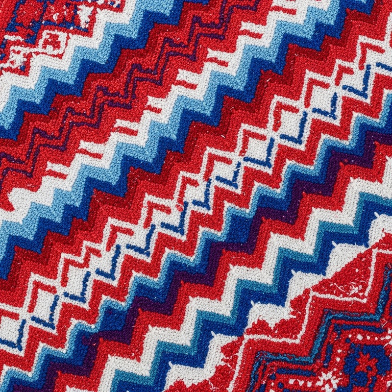 Chevron Embroidery Patterns from Russia