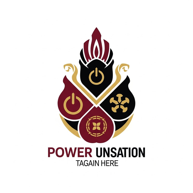 Fictional Organizational Power and Influence Logo Design Fictional Organizational Power and Influence Logo Design