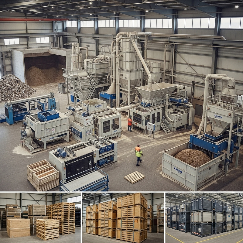 Wood-Based Waste Processing: Components for Storage & Packaging