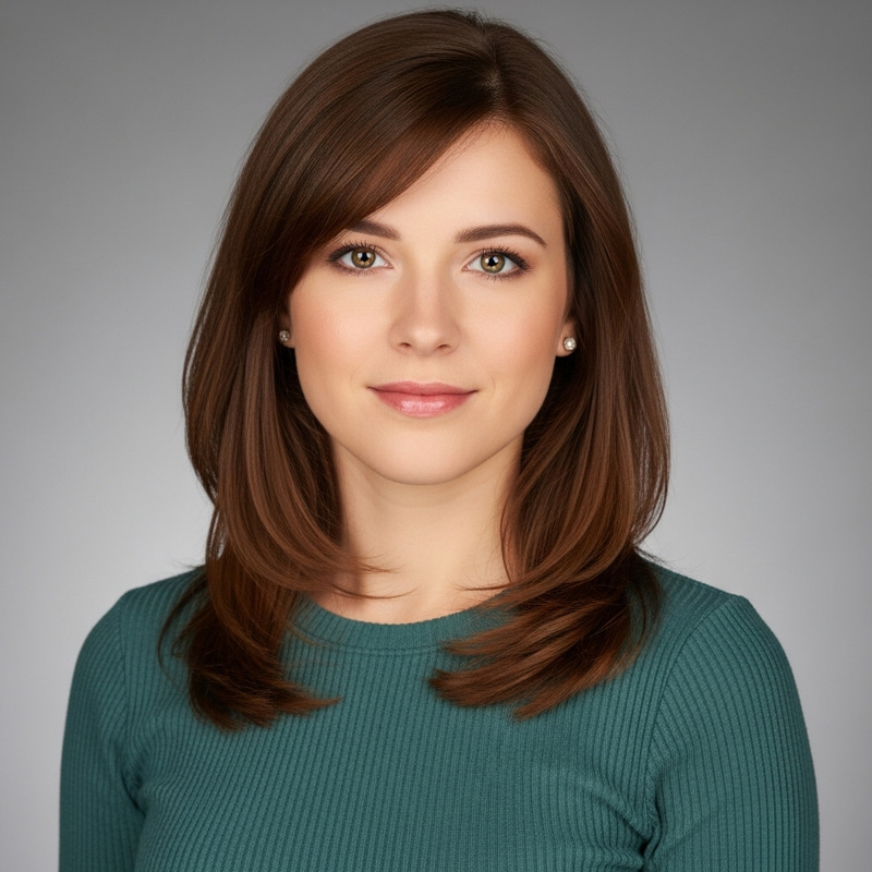 Elegant Allure of Youthful Beauty: Fair Skin & Hazel Eyes Elegant Allure of Youthful Beauty: Fair Skin & Hazel Eyes