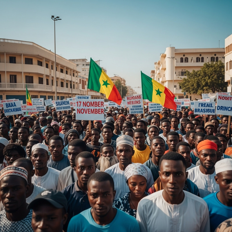 Senegal Manifestation on November 17th