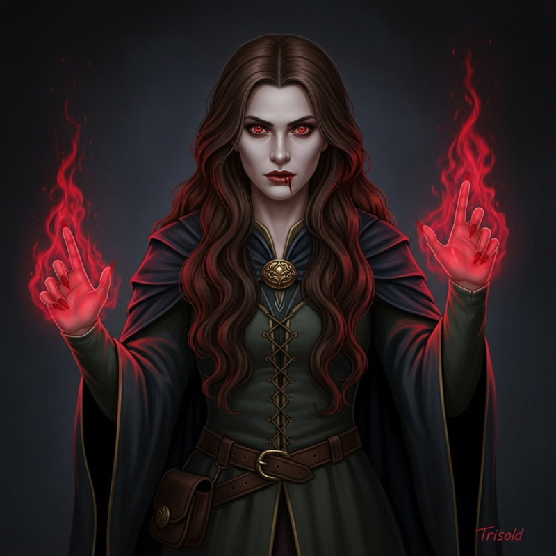 Triss Merigold - Vampire Sorceress Triss Merigold - Vampire Sorceress