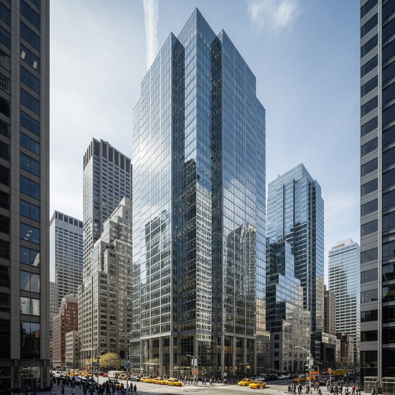 Современный Бизнес Центр - Модная Архитектура и Рабочее Пространство Современный Бизнес Центр - Модная Архитектура и Рабочее Пространство