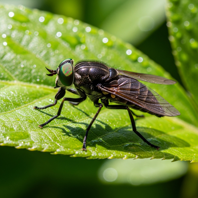 Green Gadfly - Intriguing Green Insect Green Gadfly - Intriguing Green Insect