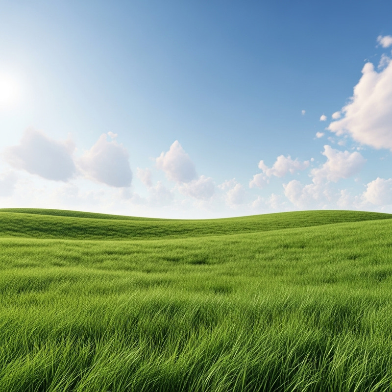 Empty Landscape for Dream Building - Open Grassland Empty Landscape for Dream Building - Open Grassland