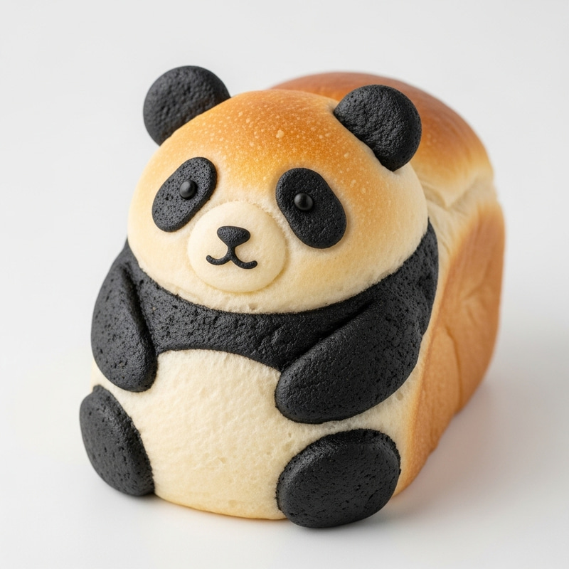 Panda Shaped Sweet Bread - A Cute Culinary Delight Panda Shaped Sweet Bread - A Cute Culinary Delight