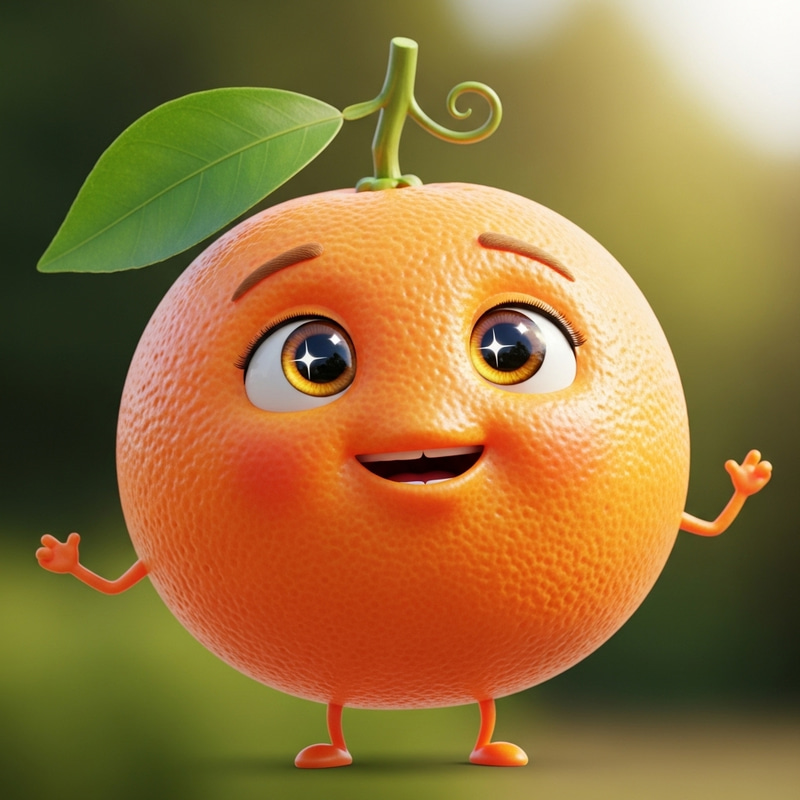 Lively Tangerine Comes to Life