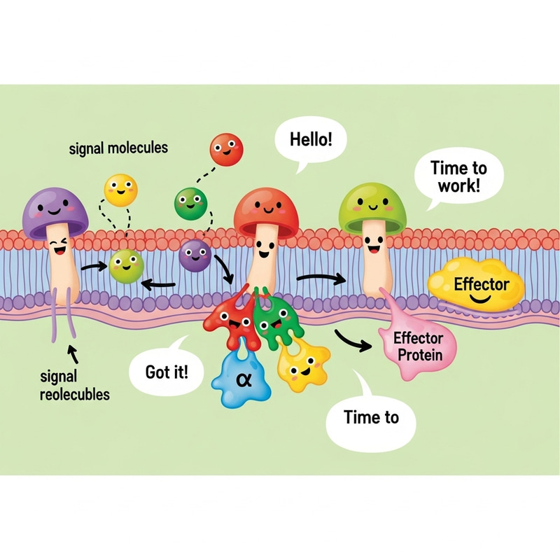 Adapted Cellular Communication Receptors to G Proteins for Kids Adapted Cellular Communication Receptors to G Proteins for Kids