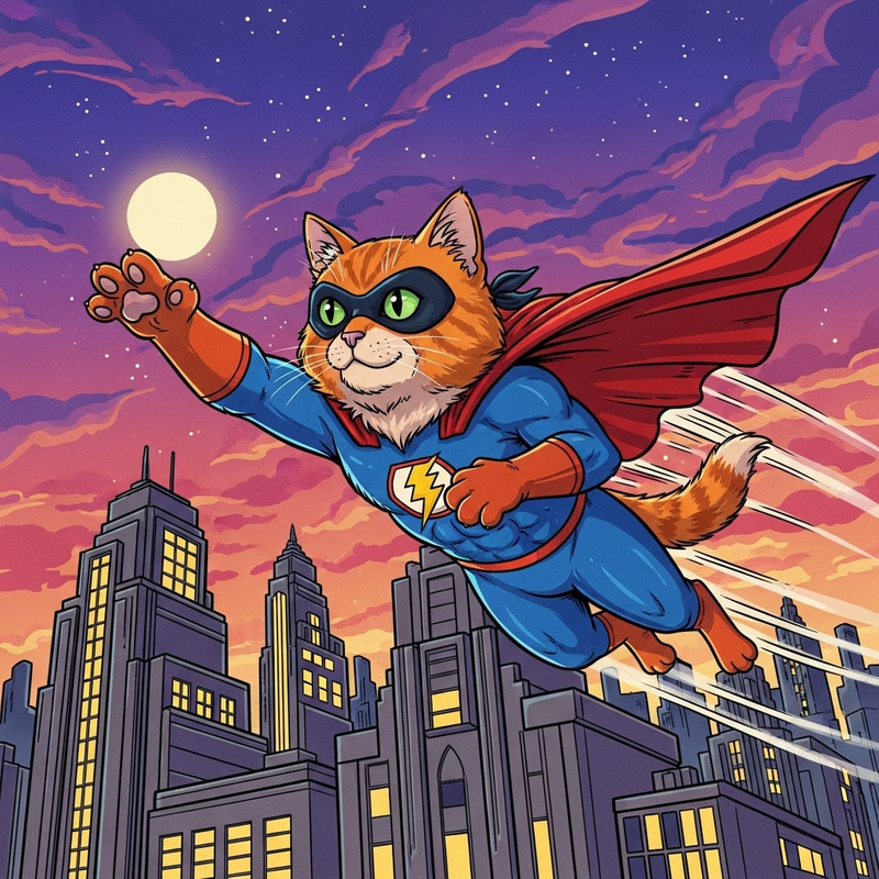Super Cat Ninja: Unleash the Meow Power!