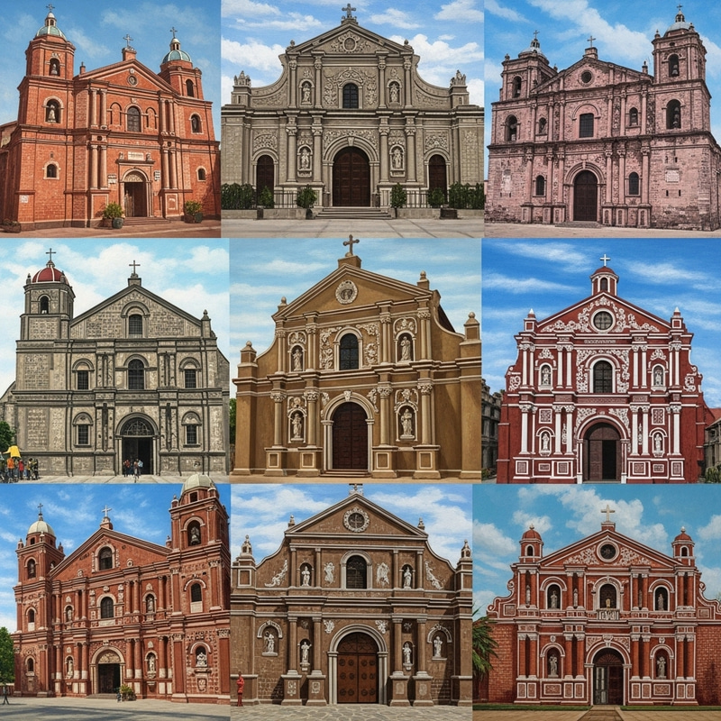 Baroque Churches in the Philippines Compilation Baroque Churches in the Philippines Compilation