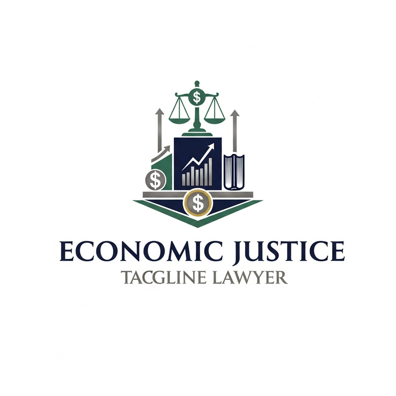Sophisticated Economic Legal Guidance Logo | Distinguished Lawyer | Expert Economic Justice Counsel