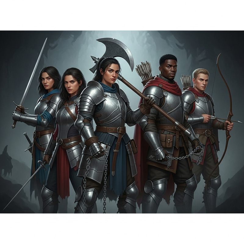 Diverse Demon Slayer Group - Medieval Armor | NHÓM TIÊU DIỆT QUỶ Diverse Demon Slayer Group - Medieval Armor | NHÓM TIÊU DIỆT QUỶ