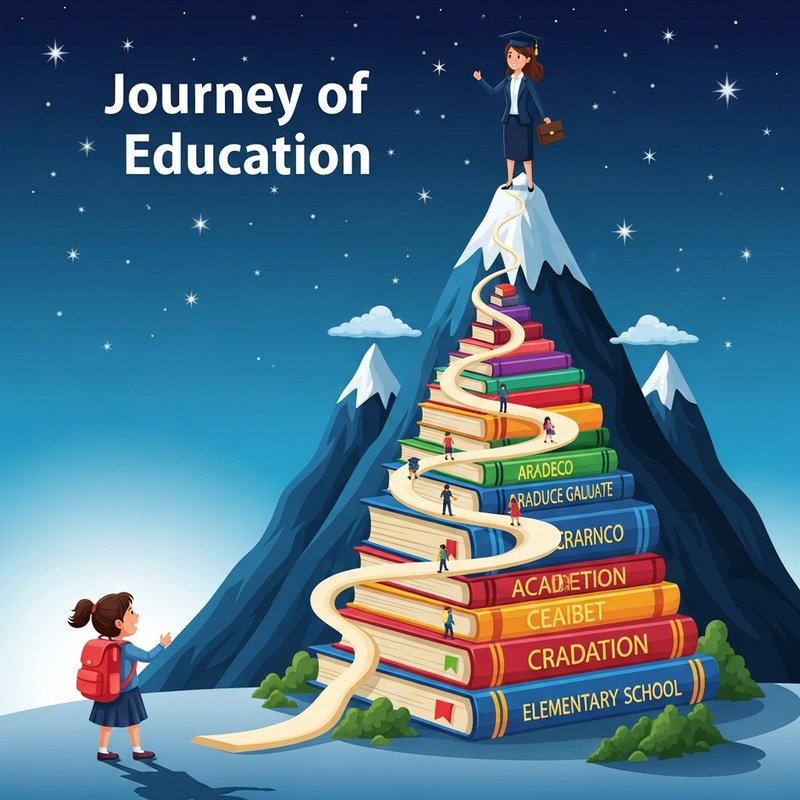 The Journey of Education: From Backpack to Success The Journey of Education: From Backpack to Success