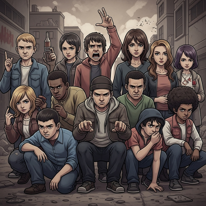 Youth Violence Depiction in Street Art Youth Violence Depiction in Street Art