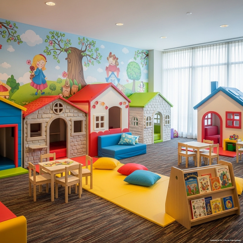 Fairy-Tale Hotel Kids Playhouse: Enchanting Decor