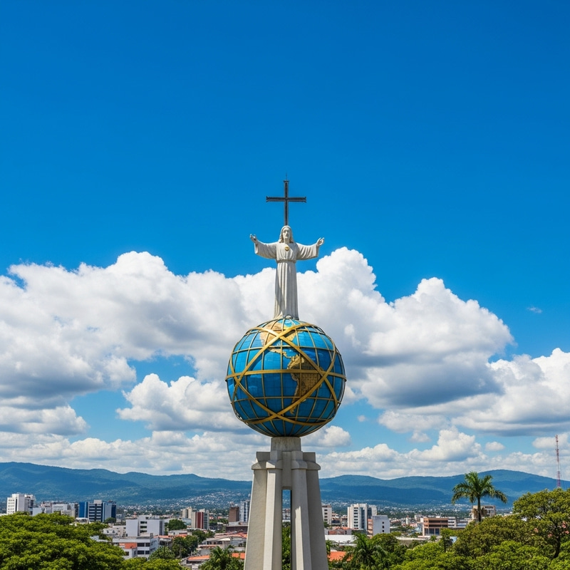 El Salvador del Mundo Wallpaper - San Salvador Icon El Salvador del Mundo Wallpaper - San Salvador Icon