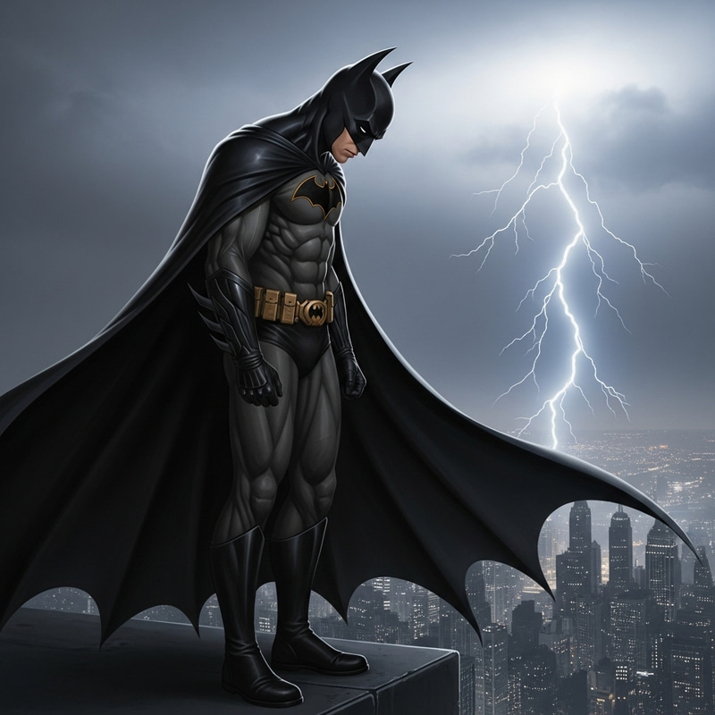 Batman in Sorrowful Solitude Batman in Sorrowful Solitude