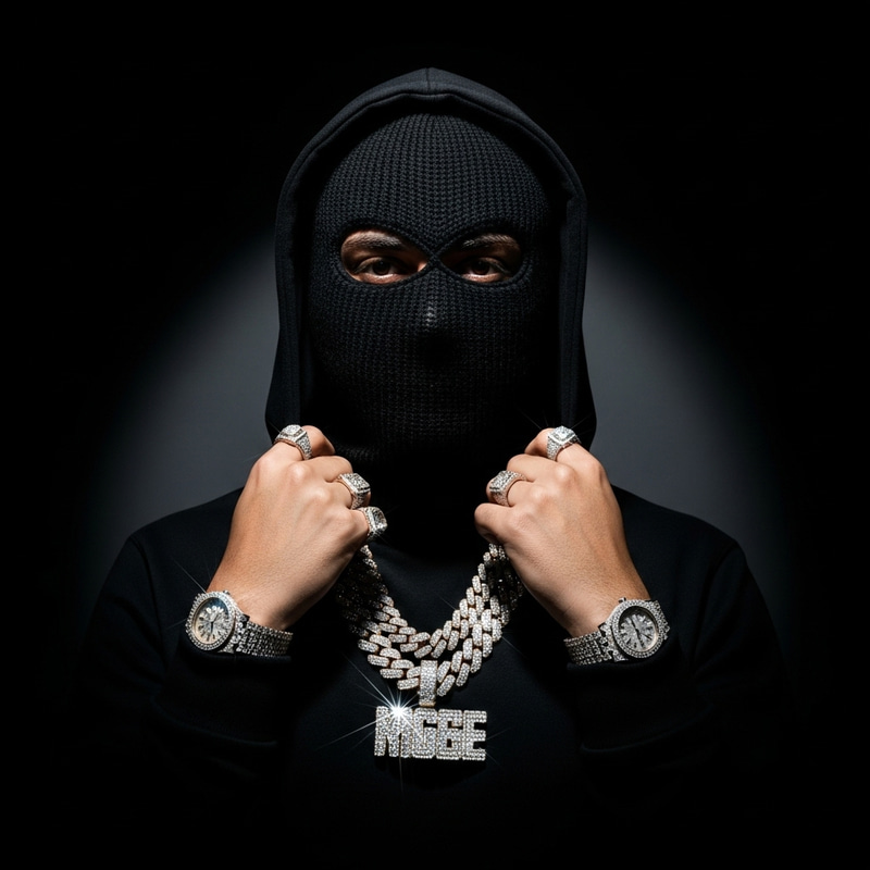 Captivating Male Artist Shrouded in Enigmatic Brilliance Captivating Male Artist Shrouded in Enigmatic Brilliance