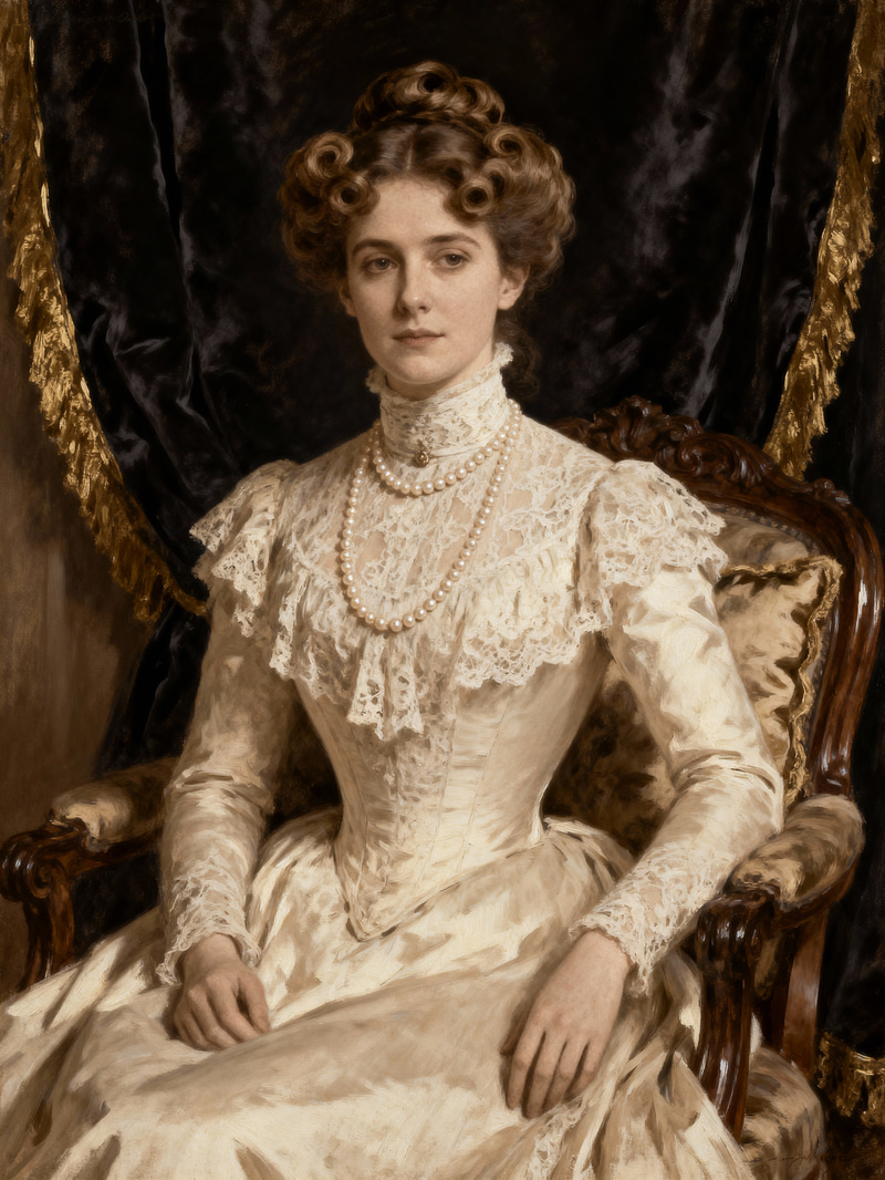 Victorian-Era Portrait Transformation Victorian-Era Portrait Transformation