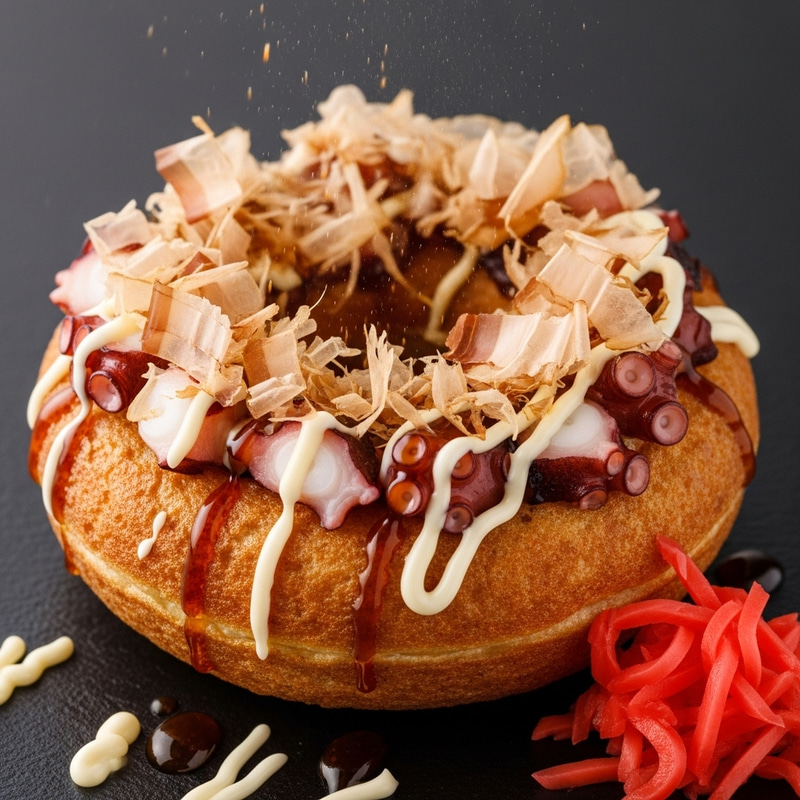 Donut-Shaped Takoyaki Recipe: Delicious Octopus Snack Donut-Shaped Takoyaki Recipe: Delicious Octopus Snack