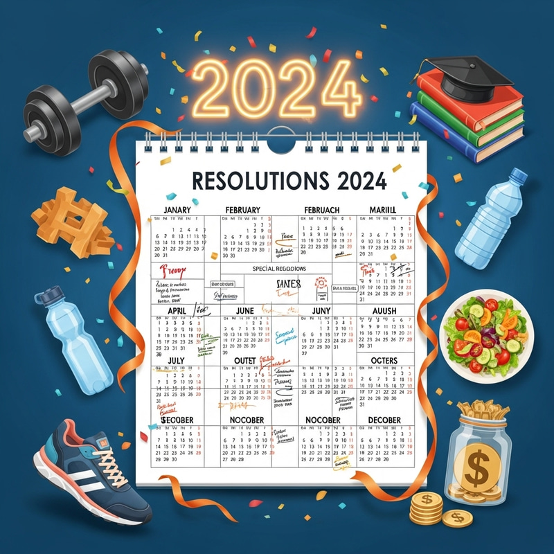 2024 Resolutions and Personal Goals | Symbolic Items