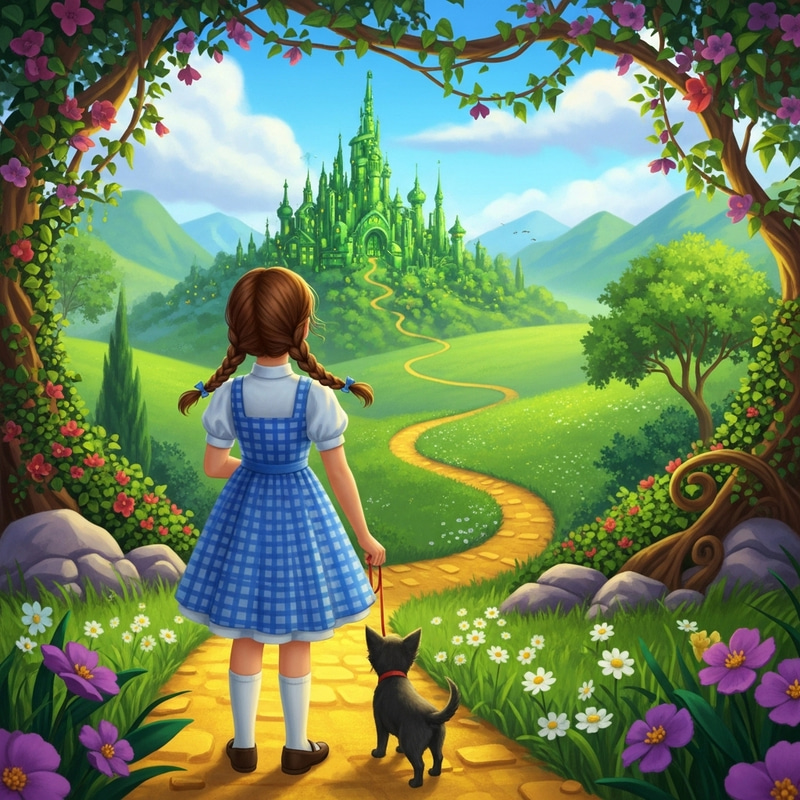 Dorothy Gale Wizard of Oz Concept Art Dorothy Gale Wizard of Oz Concept Art