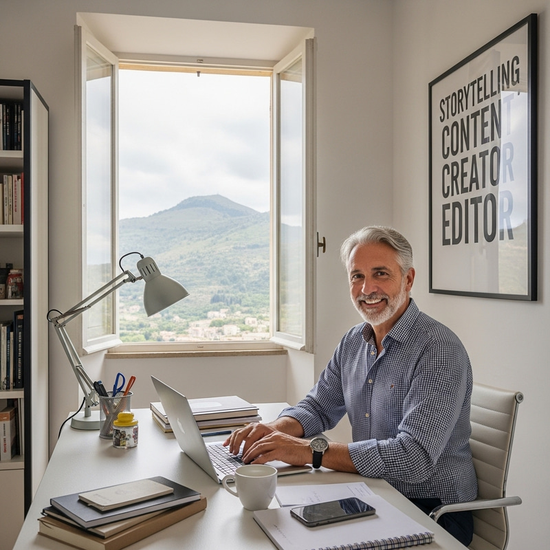 Creative Office Space for Digital Content Experts