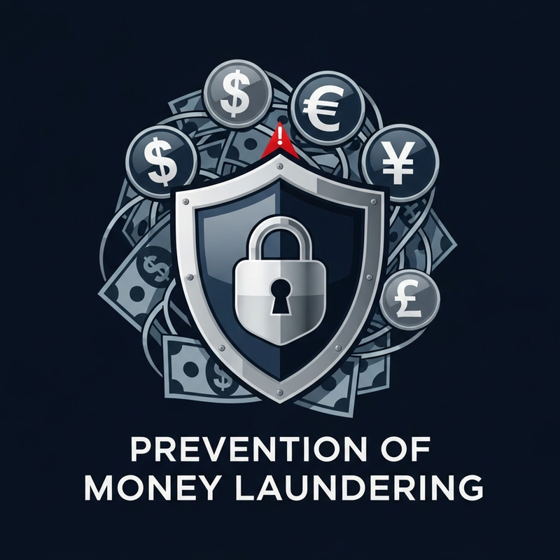 Money Laundering Prevention Seminar Logo Design