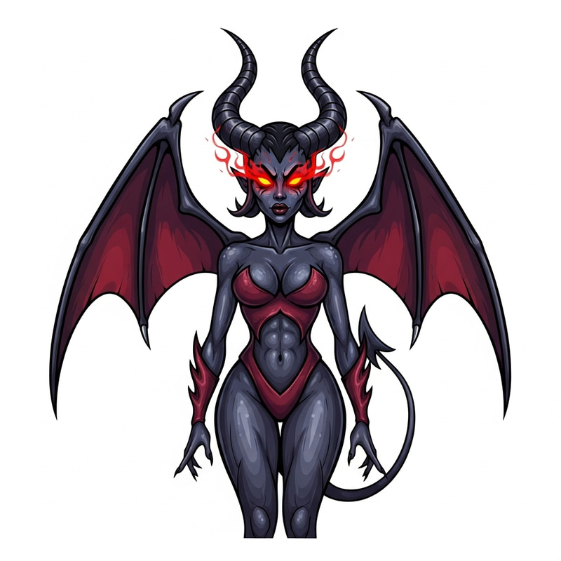 Female Demon Costume: Embodying the Feminine Genitalia Power Female Demon Costume: Embodying the Feminine Genitalia Power