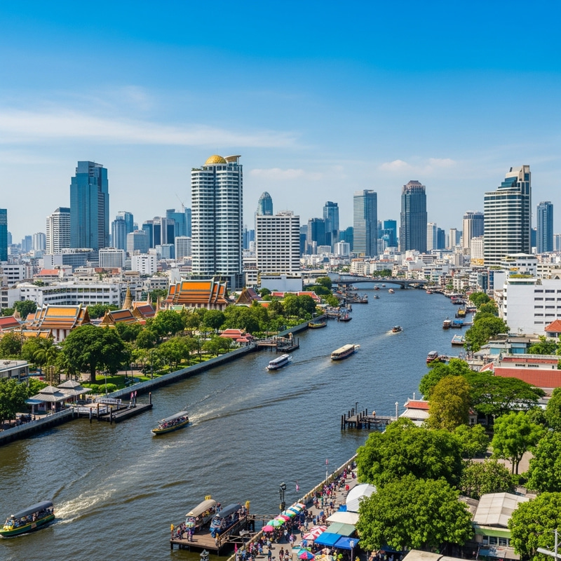 Discover Bangkok: Vibrant Cityscape & Cultural Treasures Discover Bangkok: Vibrant Cityscape & Cultural Treasures