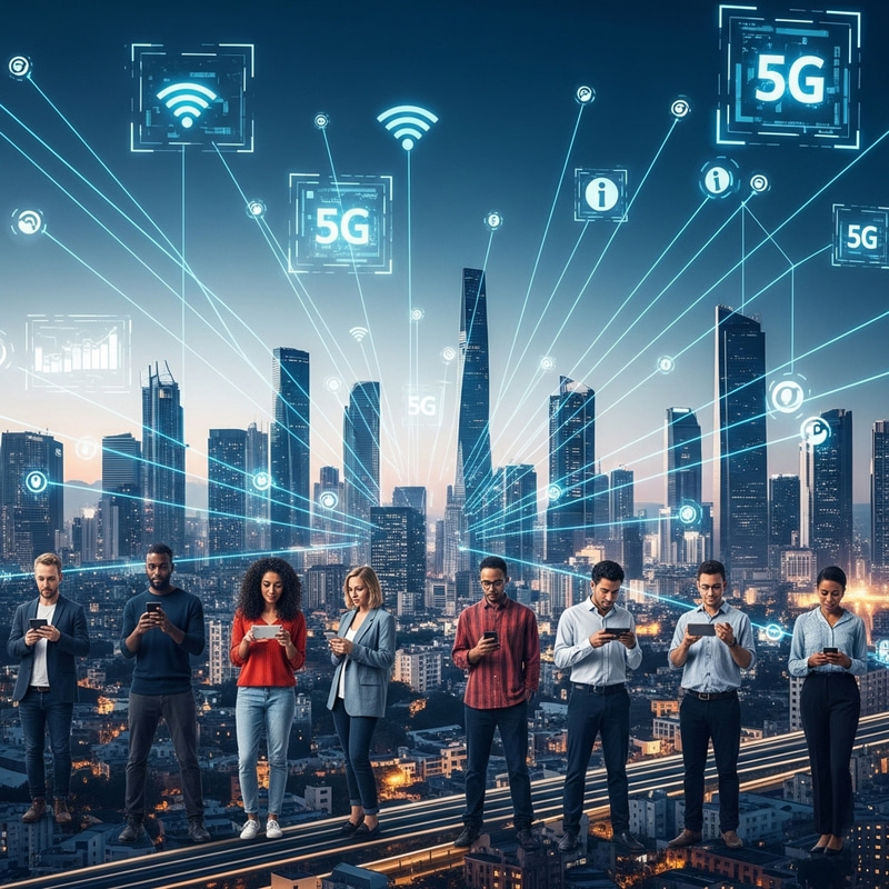 Futuristic Wifi Technology in Smart City | High-tech Connectivity