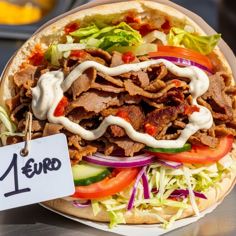 Authentic 1€ Kebab | Affordable & Tasty Option Authentic 1€ Kebab | Affordable & Tasty Option