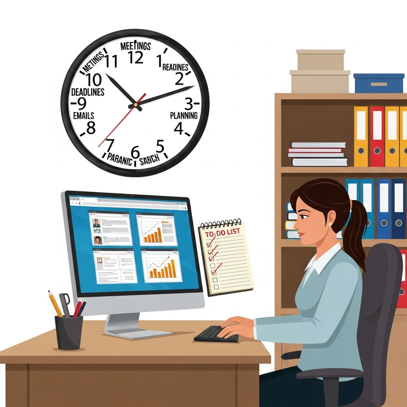 Effective Time Management Tips | Organized Office Scene Effective Time Management Tips | Organized Office Scene