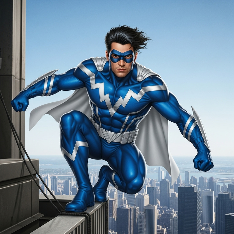 Un Super Héroe: The Guardian of the Skyline Un Super Héroe: The Guardian of the Skyline