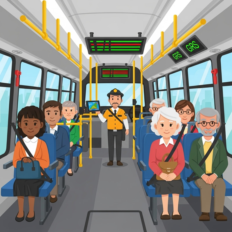 Contemporary Public Service Vehicle with Streamlined Design Contemporary Public Service Vehicle with Streamlined Design