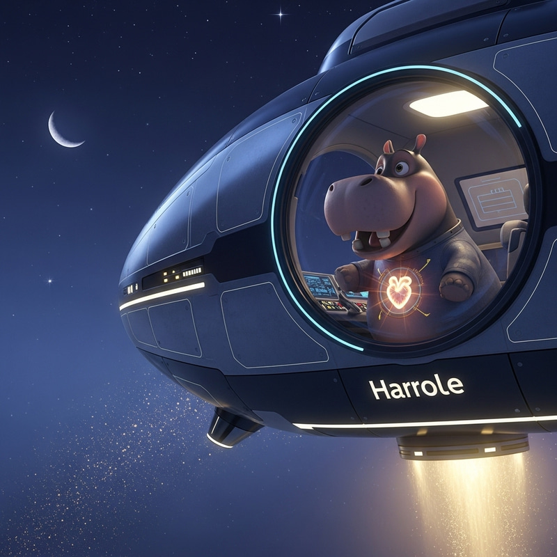 Harold the Hippo's Space Adventure | Dusky Night Firmament Spectacle Harold the Hippo's Space Adventure | Dusky Night Firmament Spectacle