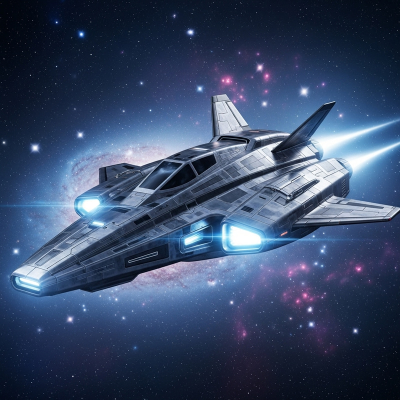 Futuristic Spaceship | Space Exploration & Advanced Technology