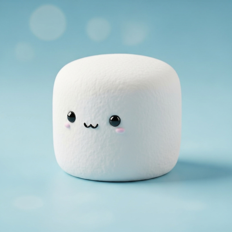 Cute Marshmallow Delight | Sweet Fluffy Joy & Kawaii Charm Cute Marshmallow Delight | Sweet Fluffy Joy & Kawaii Charm