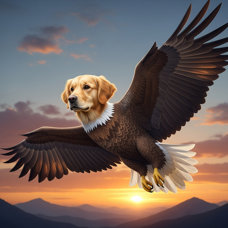 Bird with Dog's Head | Unique Animal Hybrids Bird with Dog's Head | Unique Animal Hybrids