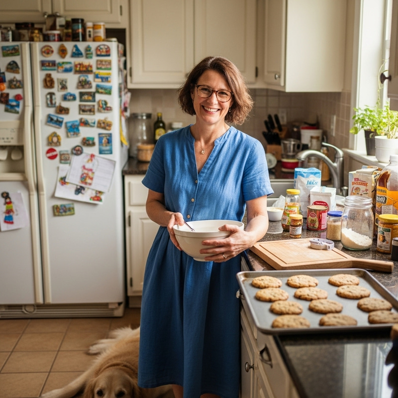 Heartwarming Moments with Mom in the Kitchen