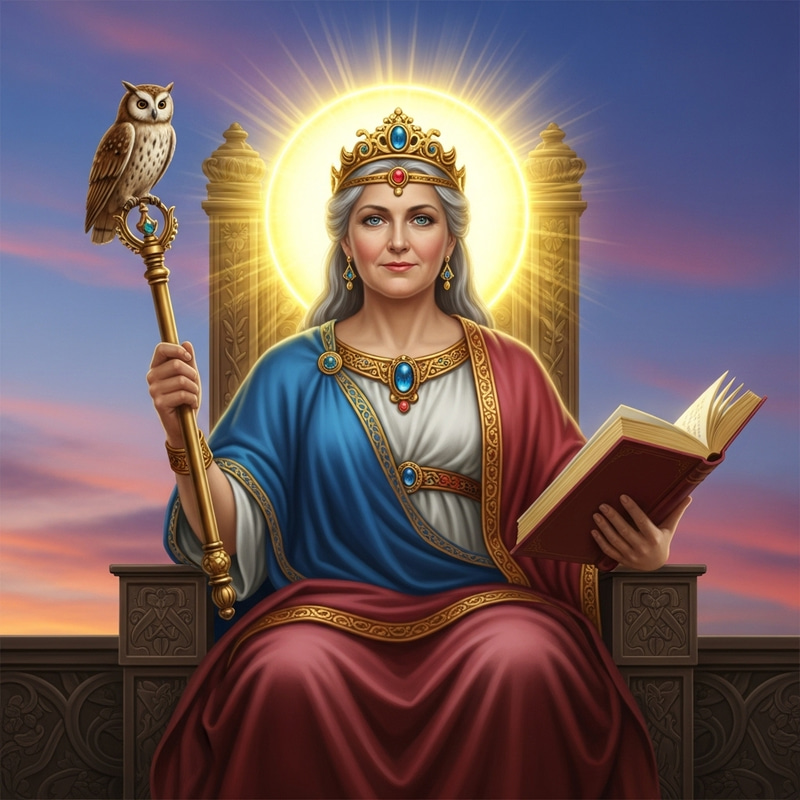 Sophia, Goddess of Wisdom - Mythological Art Sophia, Goddess of Wisdom - Mythological Art