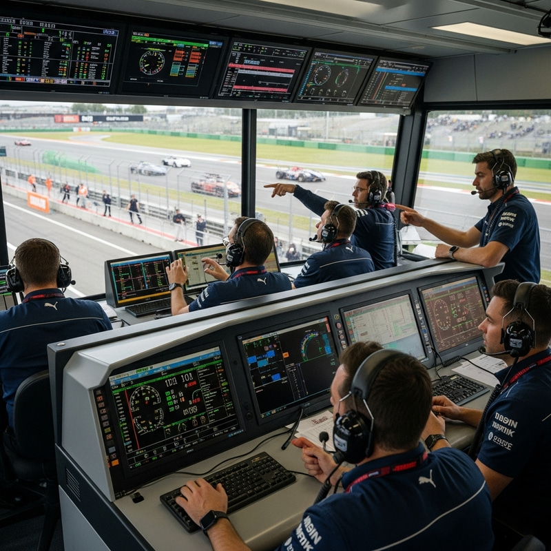 Command Bridge Racing: High-Speed Thrills and Diverse Crew Monitoring Command Bridge Racing: High-Speed Thrills and Diverse Crew Monitoring