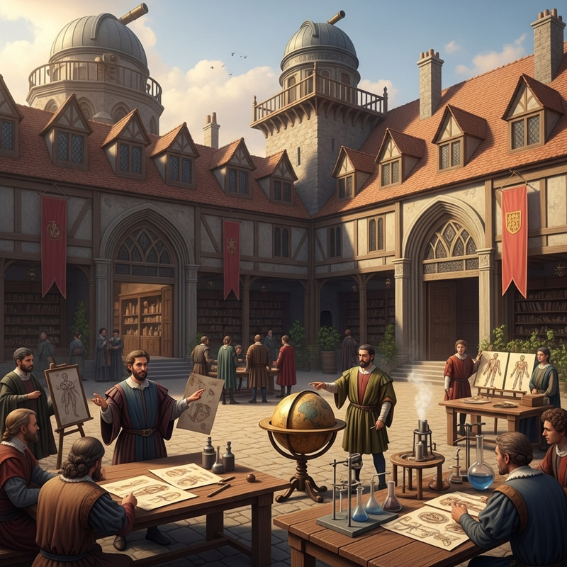 Foundational Prototypes of Universities: Pioneers of Science