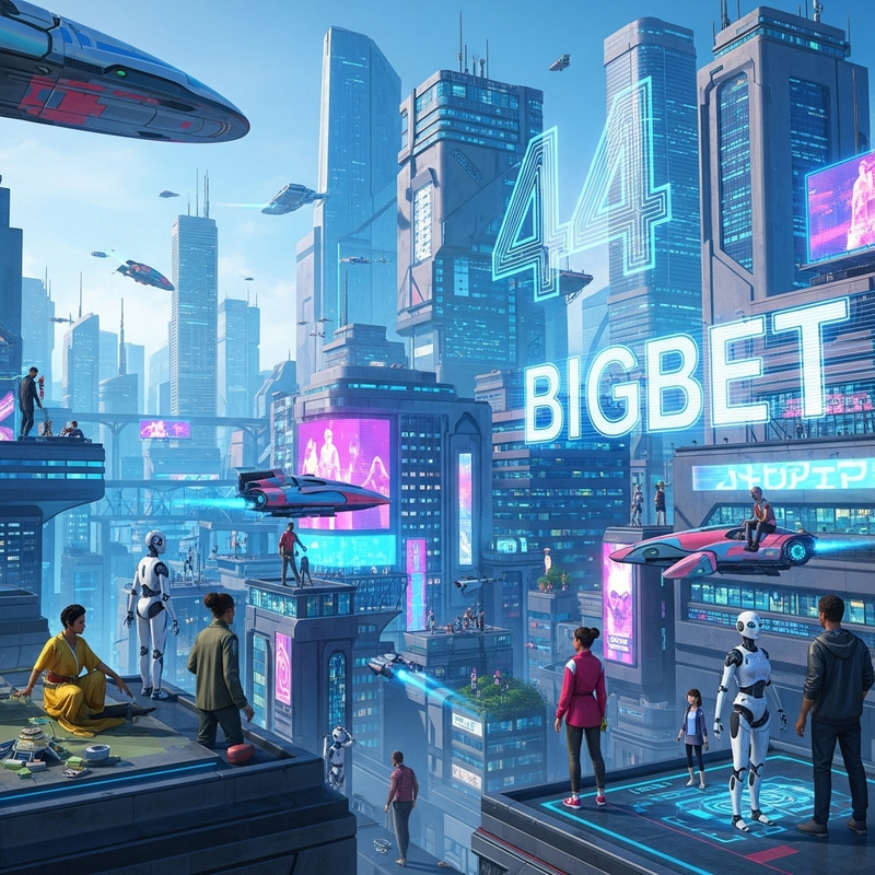 BIGBET44: Futuristic Sci-Fi Utopia