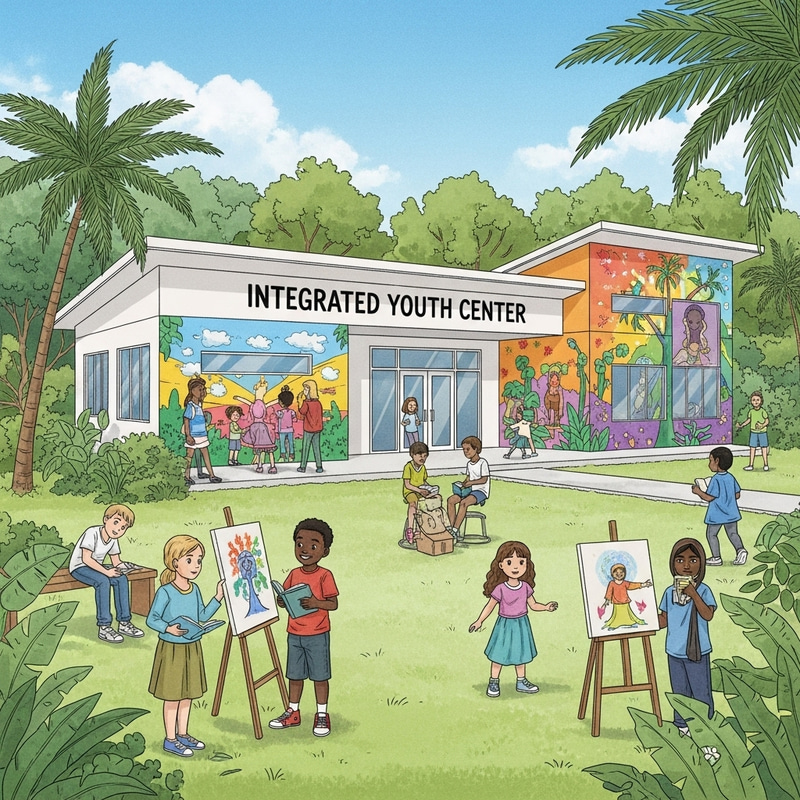 Mariveles Integrated Youth Center in a Tropical Setting Mariveles Integrated Youth Center in a Tropical Setting