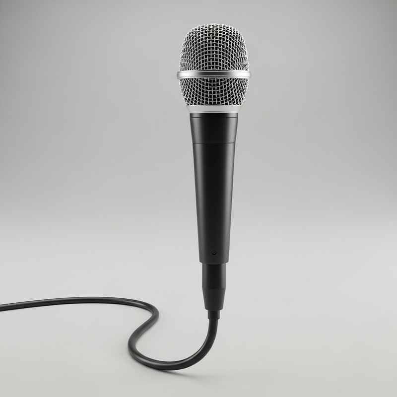 Professional Handheld Microphone for Live Singing Performances