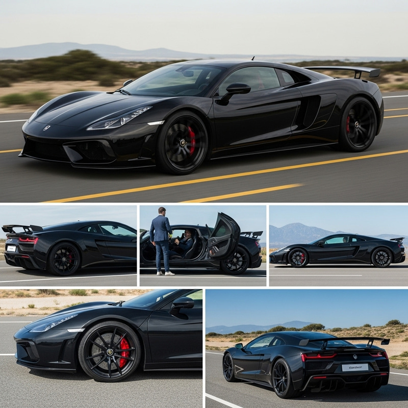 Porsha BlackSleek GT: Exquisite Automotive Engineering & Luxury Porsha BlackSleek GT: Exquisite Automotive Engineering & Luxury