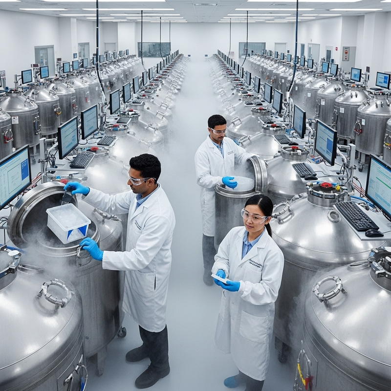 Advanced Cryobank Facility | Innovative Freezing Technology Advanced Cryobank Facility | Innovative Freezing Technology