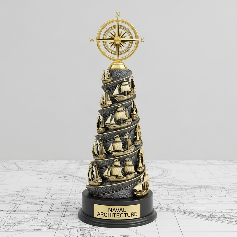 Creative Naval Architecture Trophy | Maritime Award Design Creative Naval Architecture Trophy | Maritime Award Design