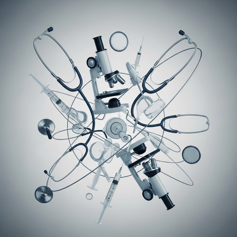 Imaginative Abstract Medical Equipment Display Imaginative Abstract Medical Equipment Display